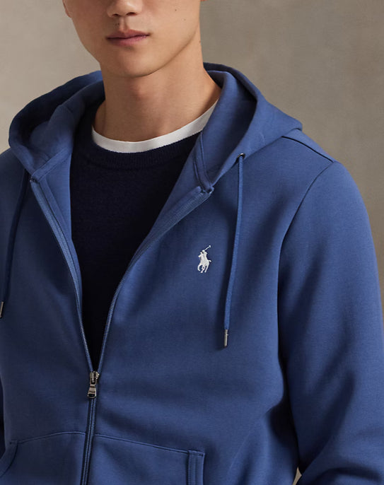 Sweat à capuche en double maille
