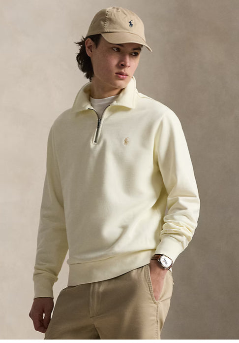 Sweat demi-zippé en molleton