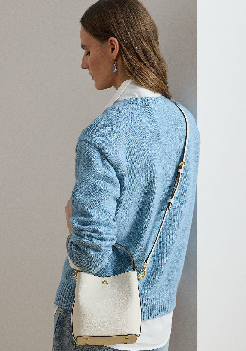 CROSSHATCH SMALL REESE
BUCKET BAG - Sac à main - refined