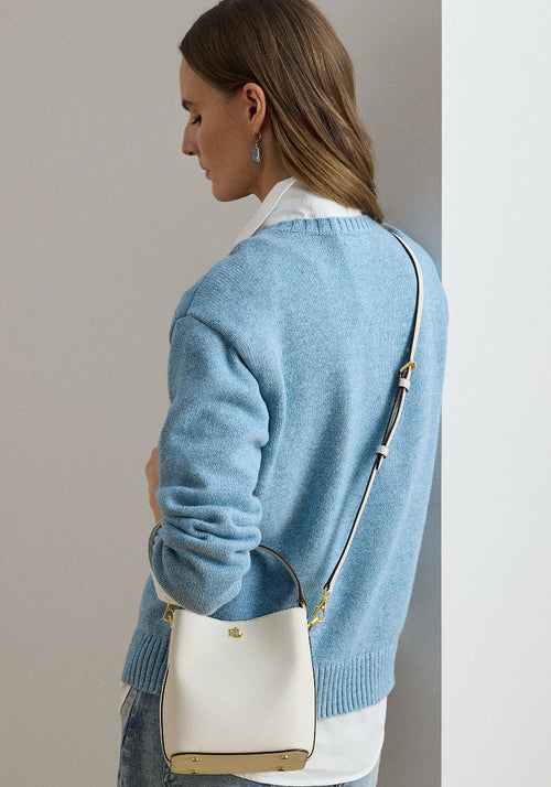 CROSSHATCH SMALL REESE
BUCKET BAG - Sac à main - refined