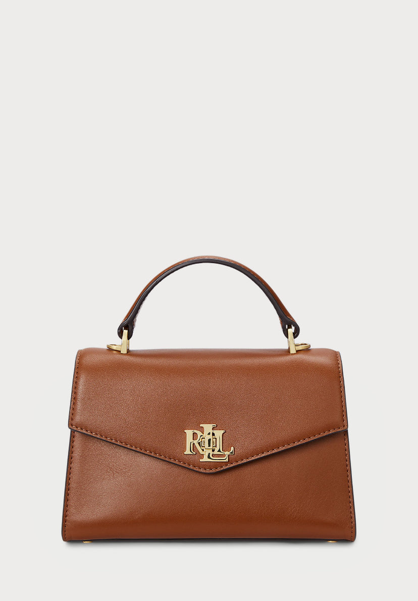 LEATHER SMALL FARRAH SATCHEL 
Sac à main - soft white