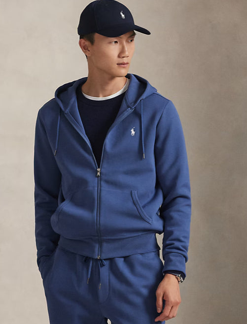 Sweat à capuche en double maille