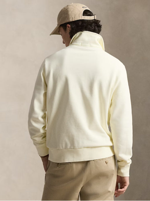 Sweat demi-zippé en molleton