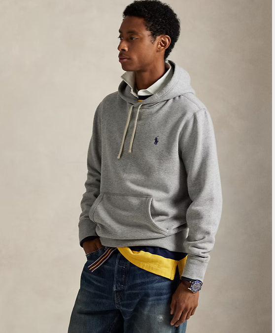 Le sweat à capuche RL en molleton